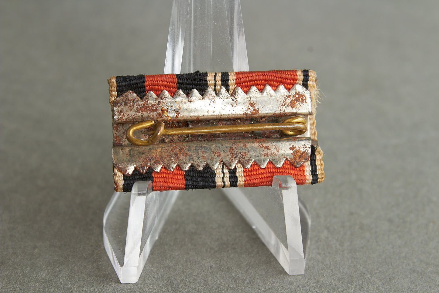 2-Place Ribbon Bar. Original.