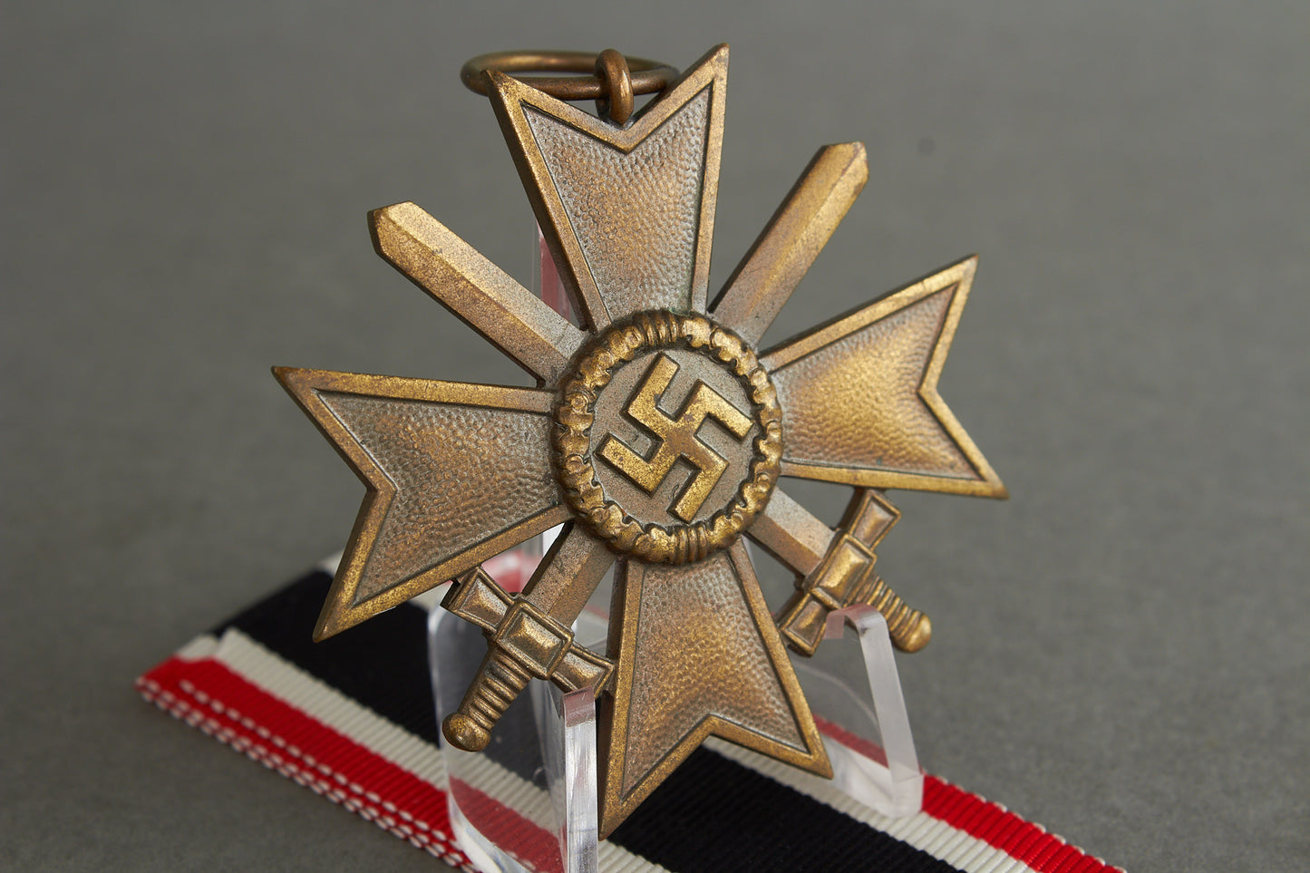 "Kriegsverdienstkreuz 2. Klasse" w. Swords. Maker marked. Original.