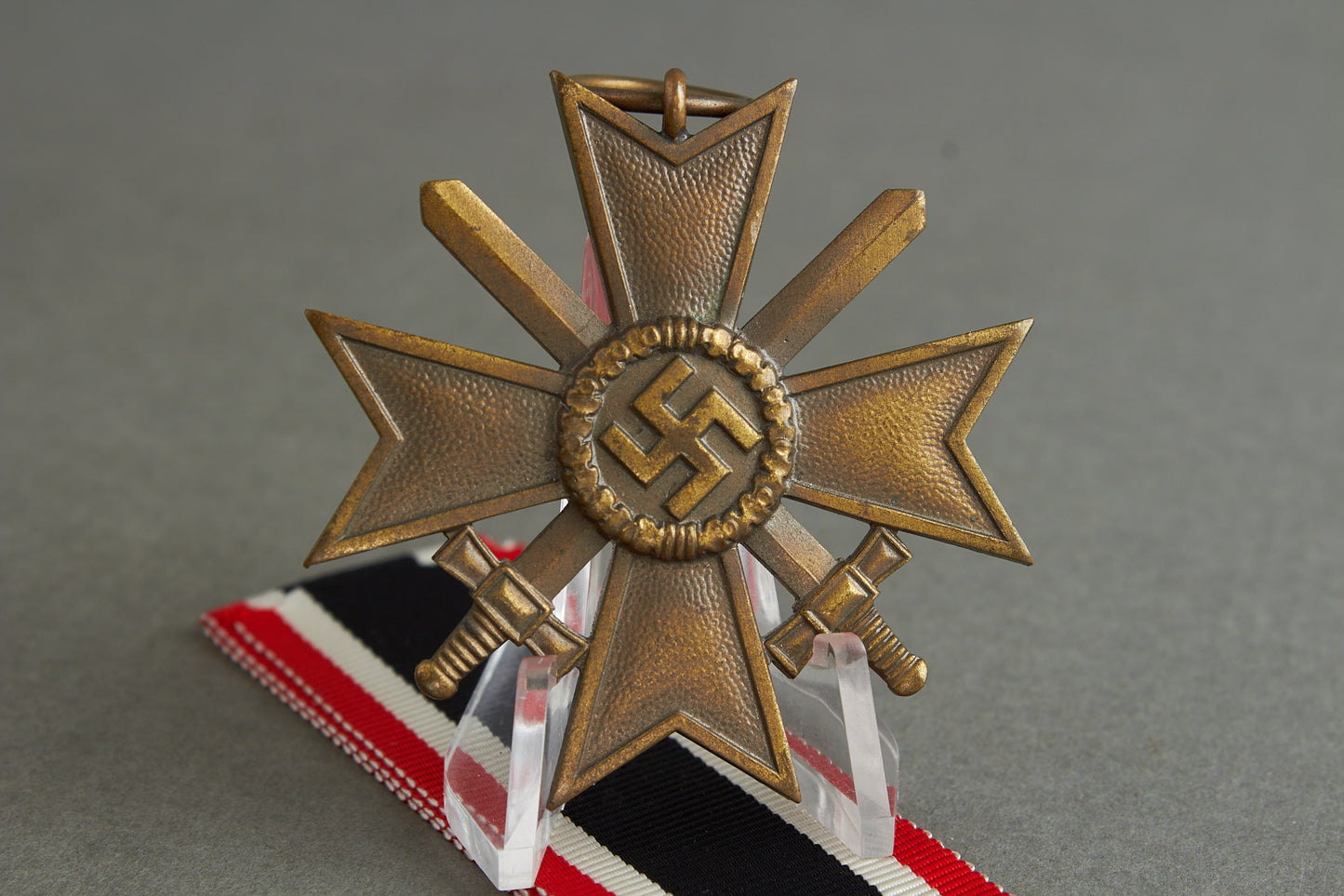 "Kriegsverdienstkreuz 2. Klasse" w. Swords. Maker marked. Original.