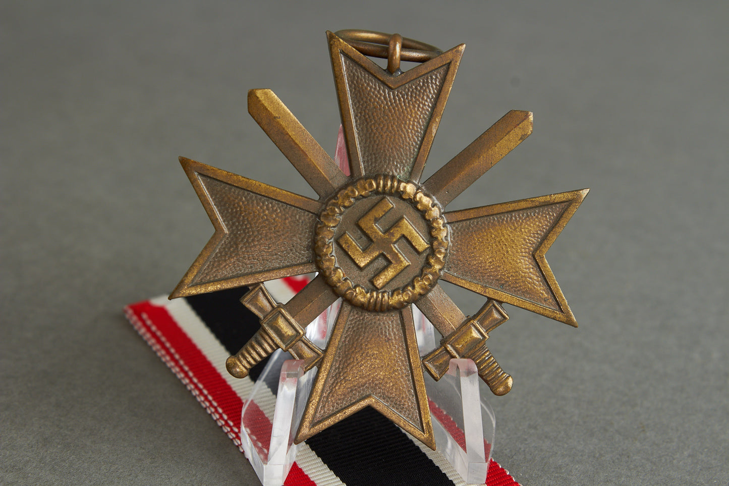 "Kriegsverdienstkreuz 2. Klasse" w. Swords. Maker marked. Original.