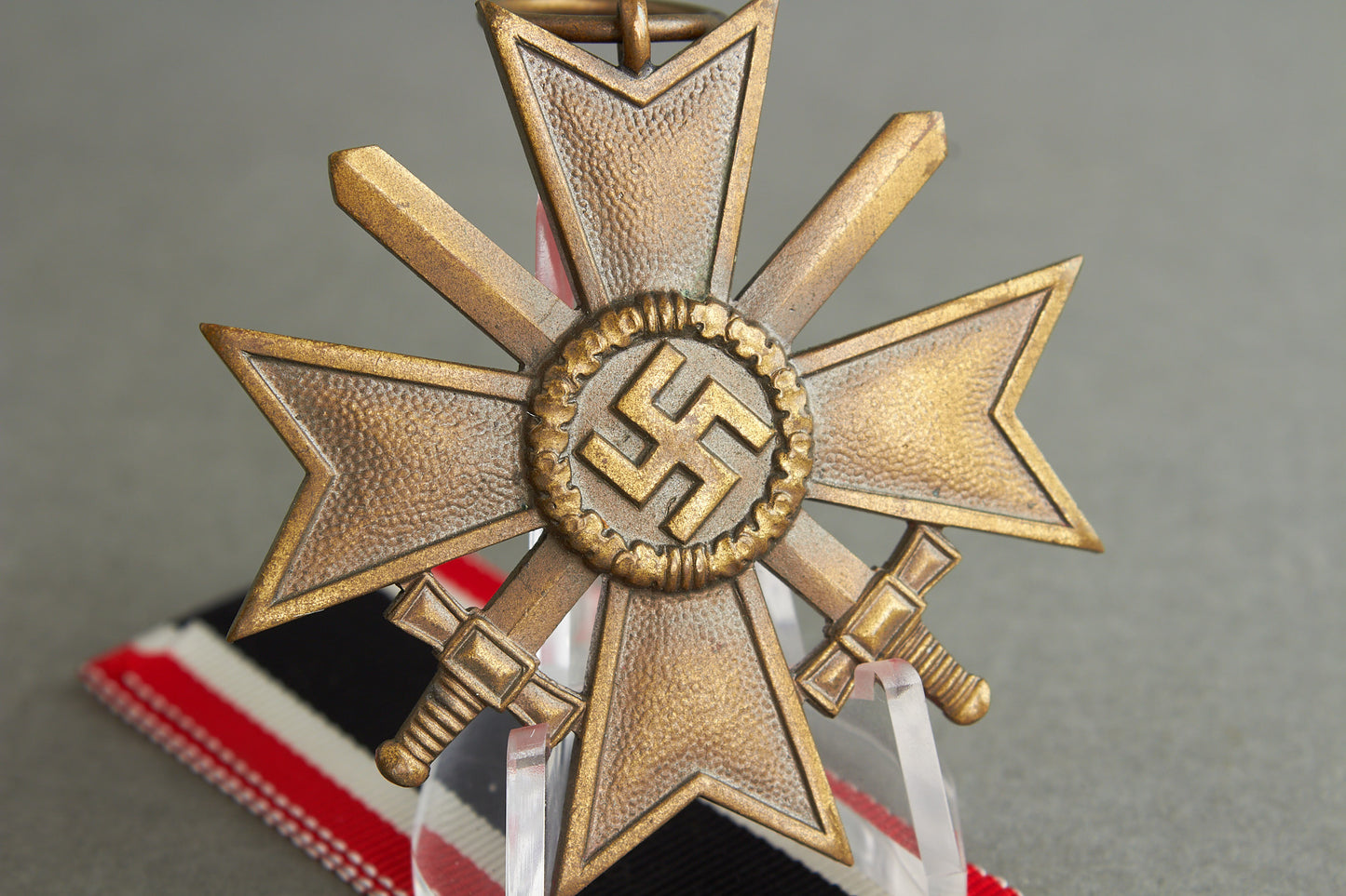 "Kriegsverdienstkreuz 2. Klasse" w. Swords. Maker marked. Original.