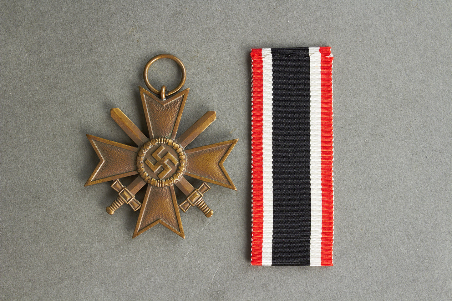 "Kriegsverdienstkreuz 2. Klasse" w. Swords. Maker marked. Original.