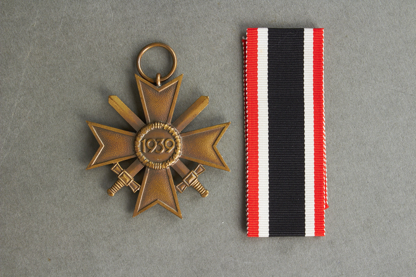"Kriegsverdienstkreuz 2. Klasse" w. Swords. Maker marked. Original.