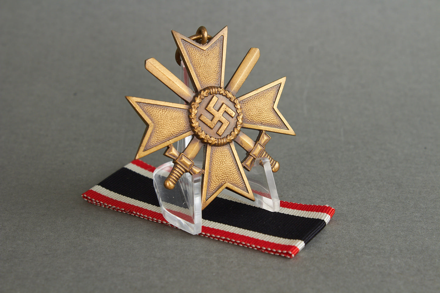 "Kriegsverdienstkreuz 2. Klasse" w. Swords. Maker marked "71". Original.