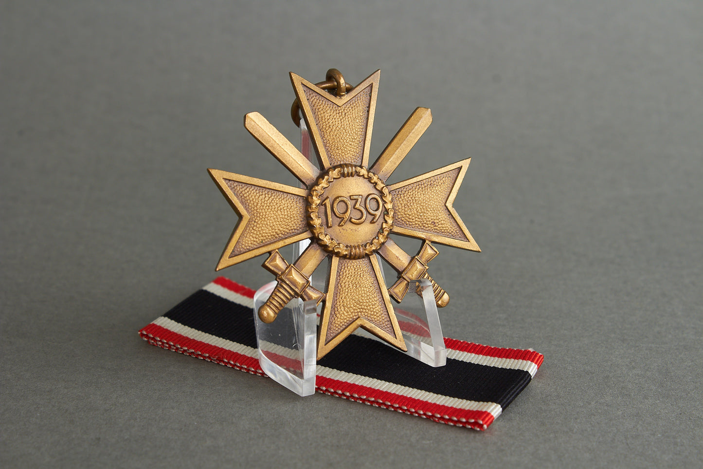 "Kriegsverdienstkreuz 2. Klasse" w. Swords. Maker marked "71". Original.