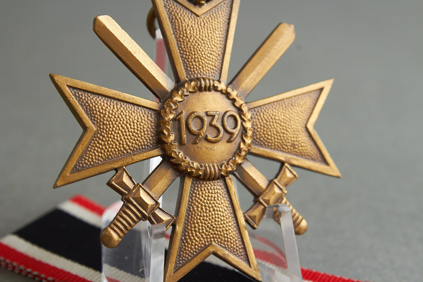 "Kriegsverdienstkreuz 2. Klasse" w. Swords. Maker marked "71". Original.