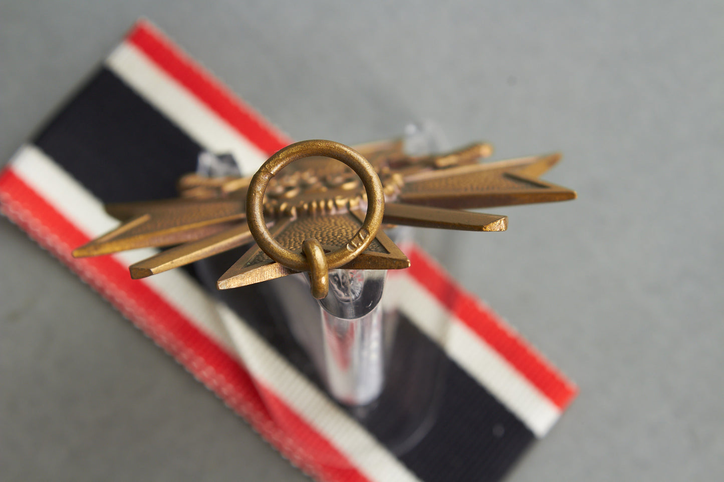 "Kriegsverdienstkreuz 2. Klasse" w. Swords. Maker marked "71". Original.