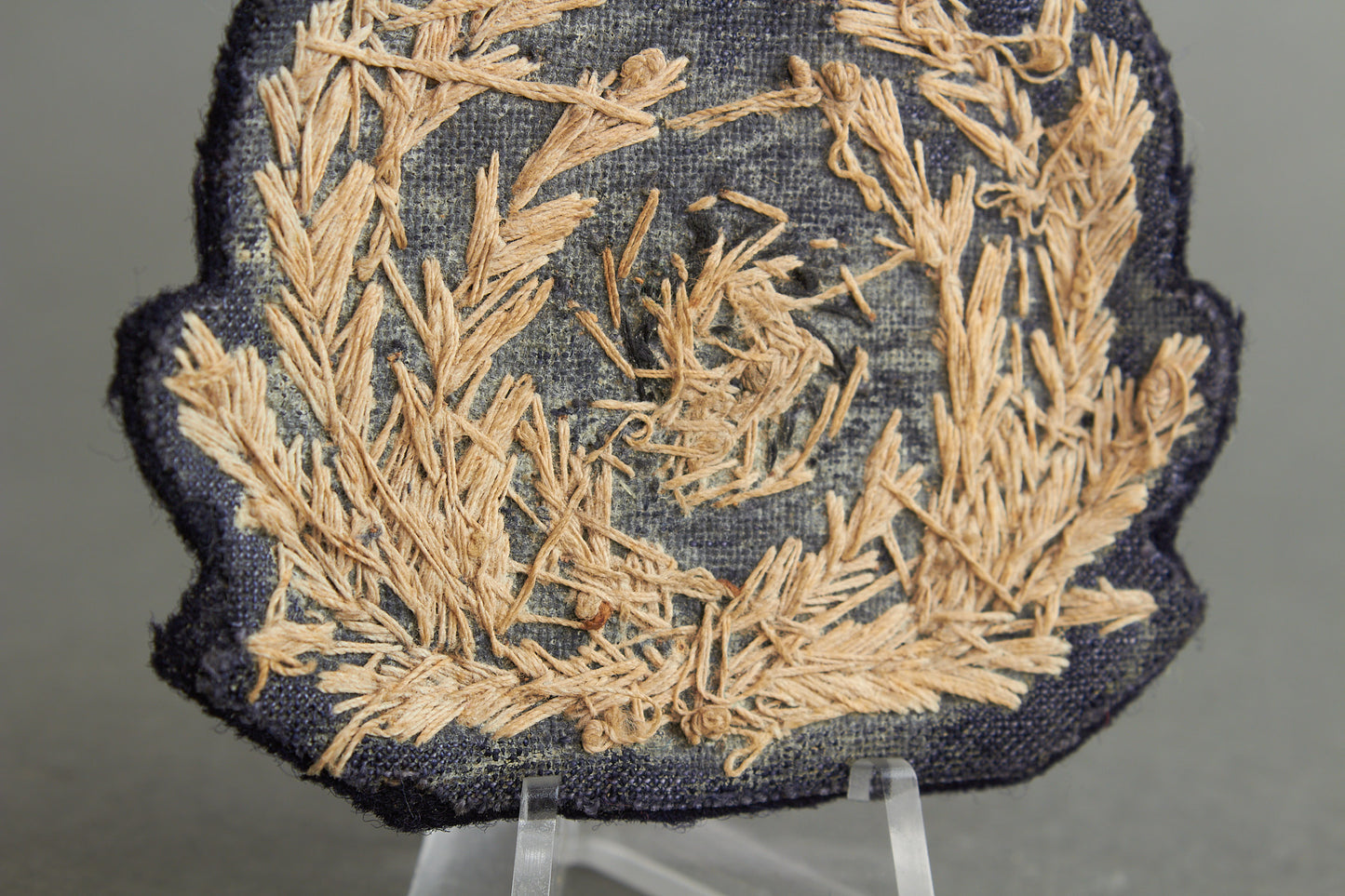 Kriegsmarine Administrative Visor Cap Wreath & Cockade. Original.