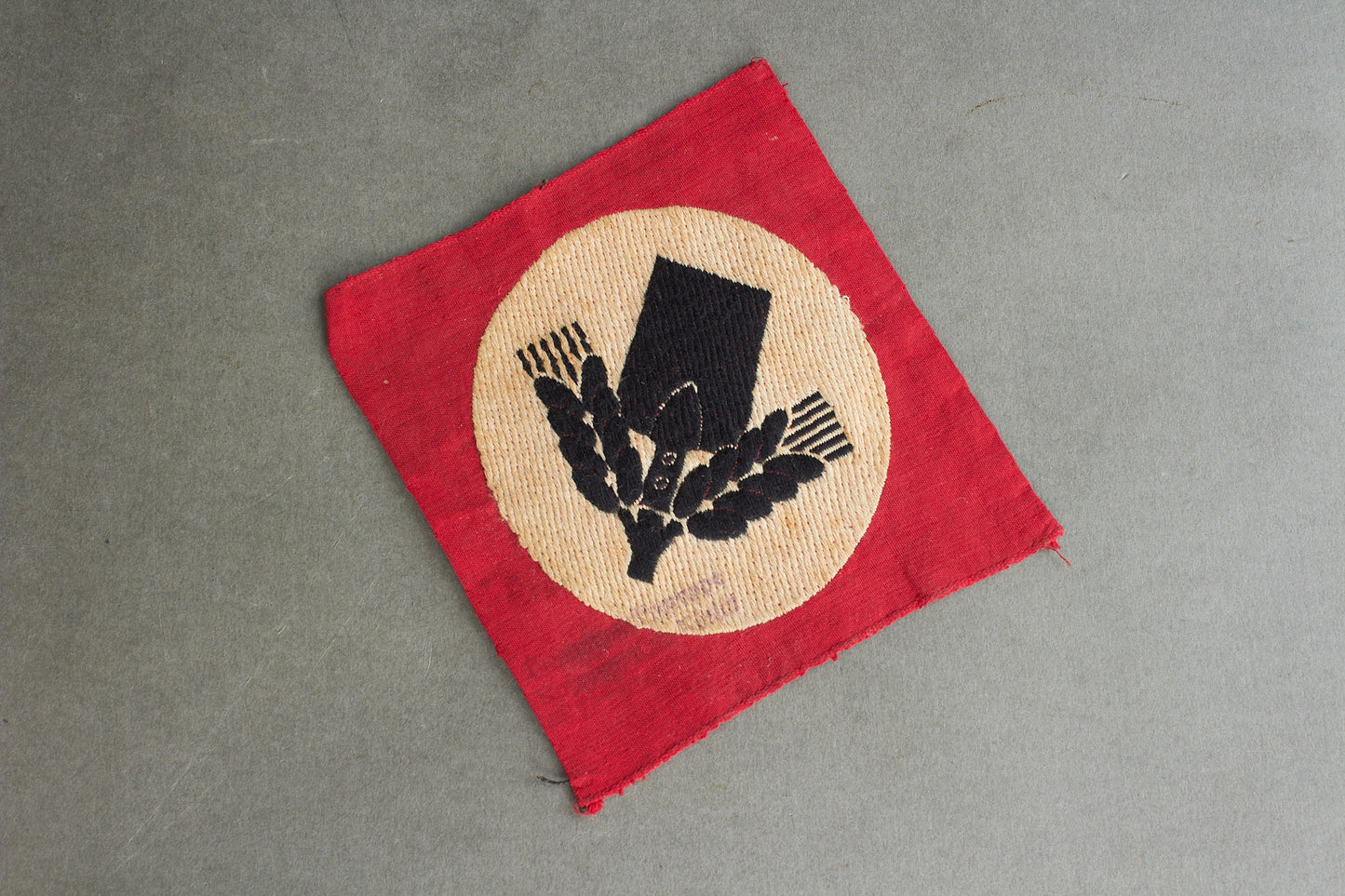 RAD "Reichsarbeitsdienst" Sleeve insignia. Original.
