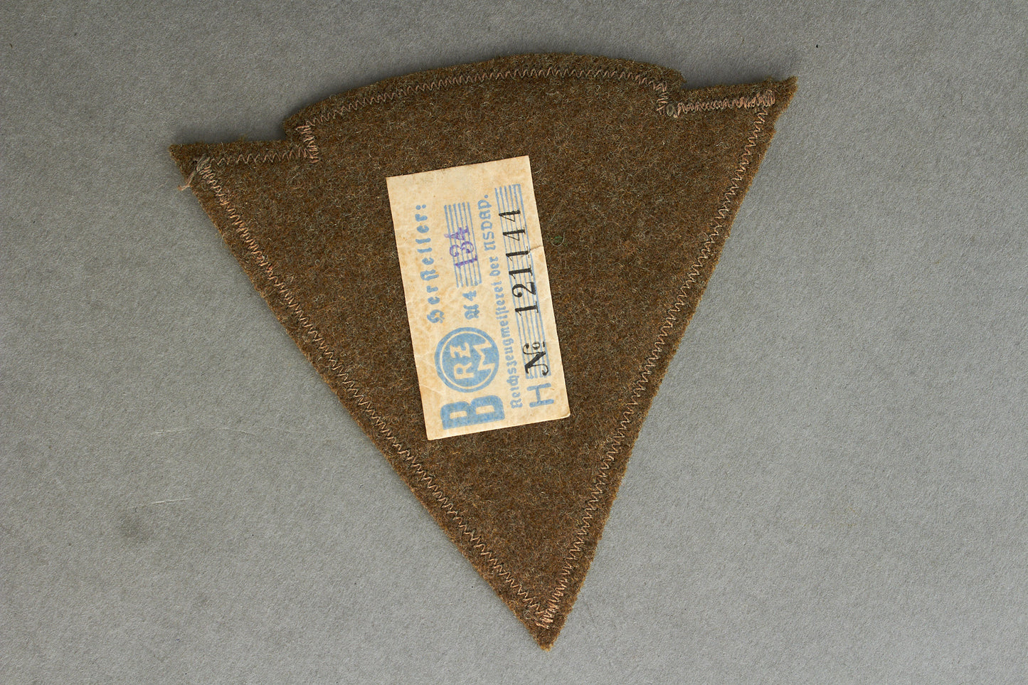 NSKK "Armwinkel" Rank. With RZM Paper tag. Original.