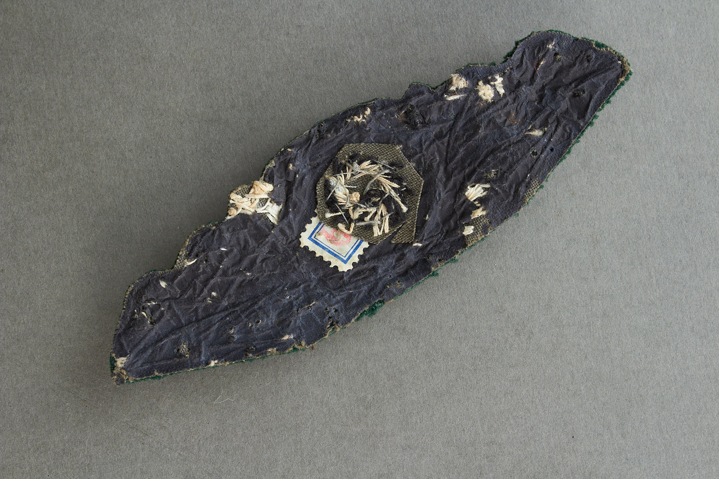 Reichsforstdienst Officer Visor Cap Cocarde. Original.