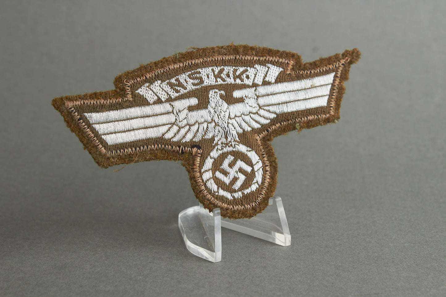NSKK "Ärmeladler" For the "Braunhemd". With RZM Paper tag. Original.