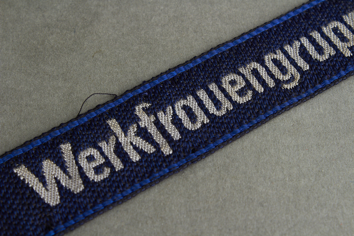 NSV/DAF "Werkfrauengruppe" Cufftitle w. RZM tag. Original.