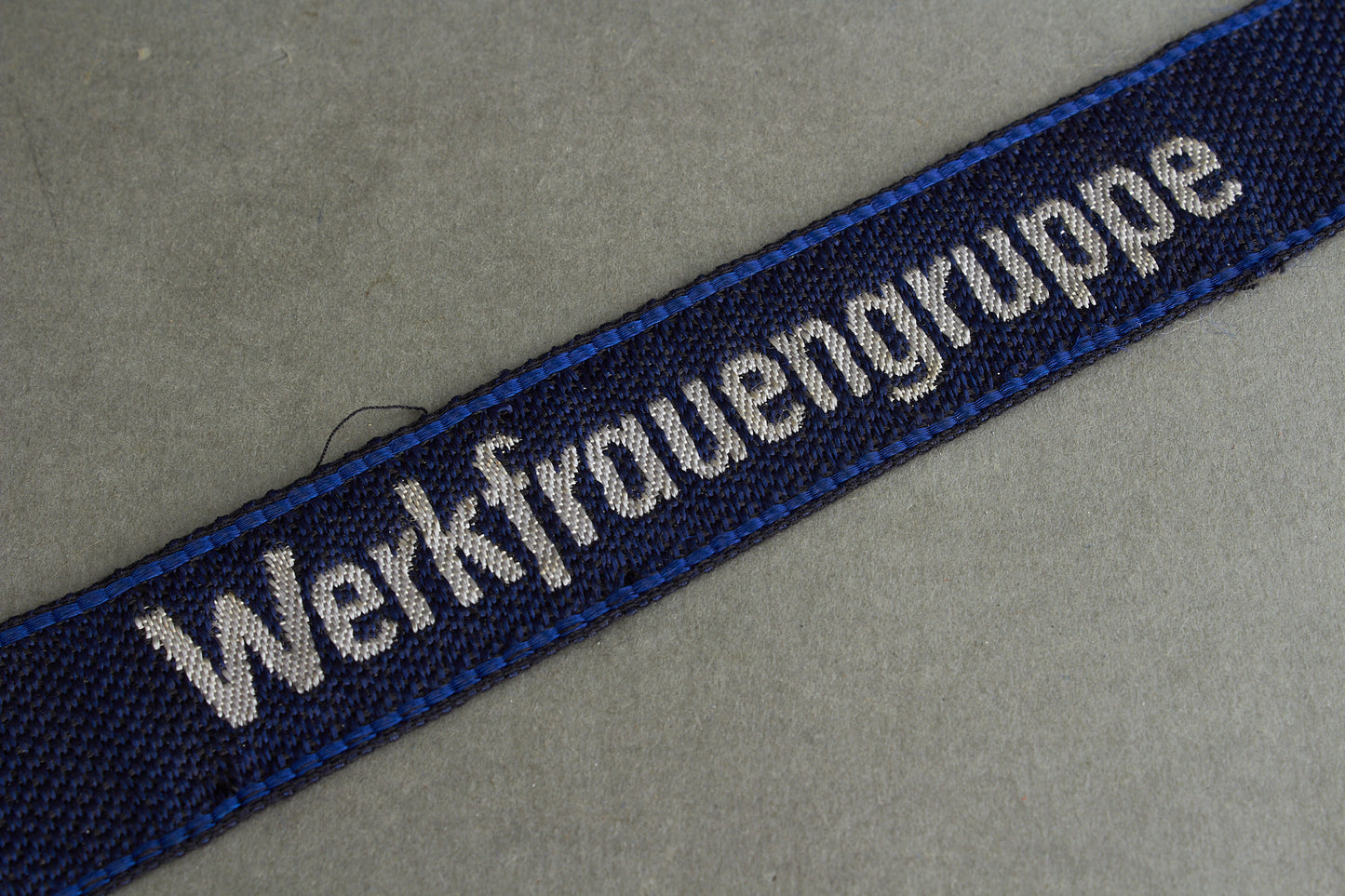 NSV/DAF "Werkfrauengruppe" Cufftitle w. RZM tag. Original.