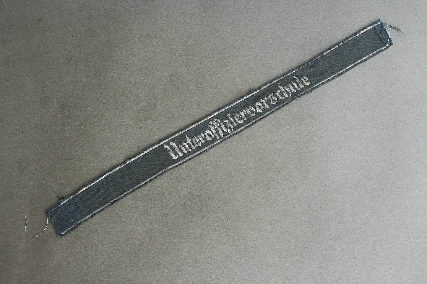 RESERVED Wehrmacht "Unteroffiziervorschule" Cufftitle. Original.