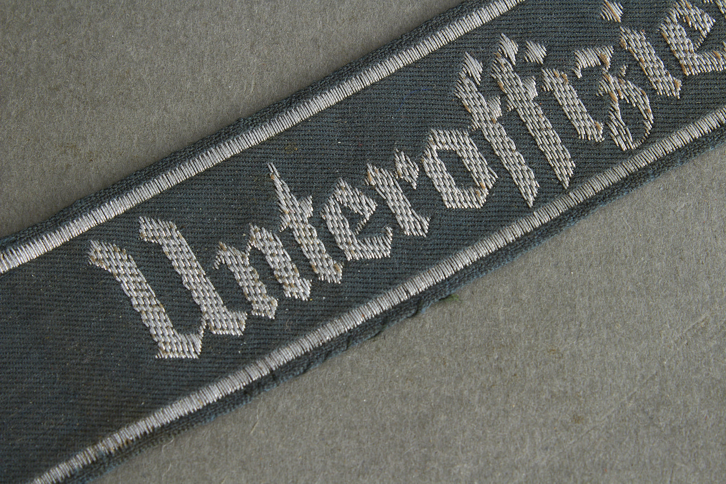 RESERVED Wehrmacht "Unteroffiziervorschule" Cufftitle. Original.