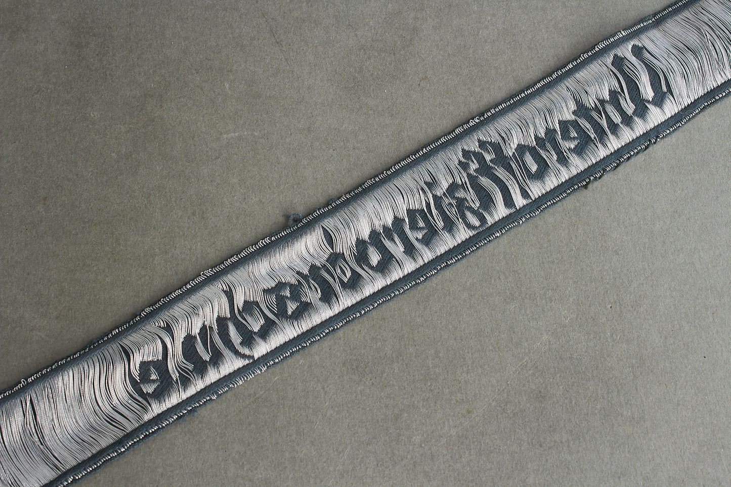 RESERVED Wehrmacht "Unteroffiziervorschule" Cufftitle. Original.