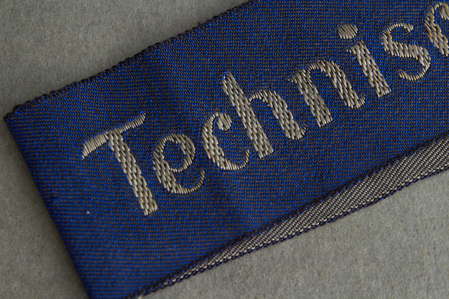Luftwaffe "Technische Assistentin" Cuff Title. Tunic removed. Original.