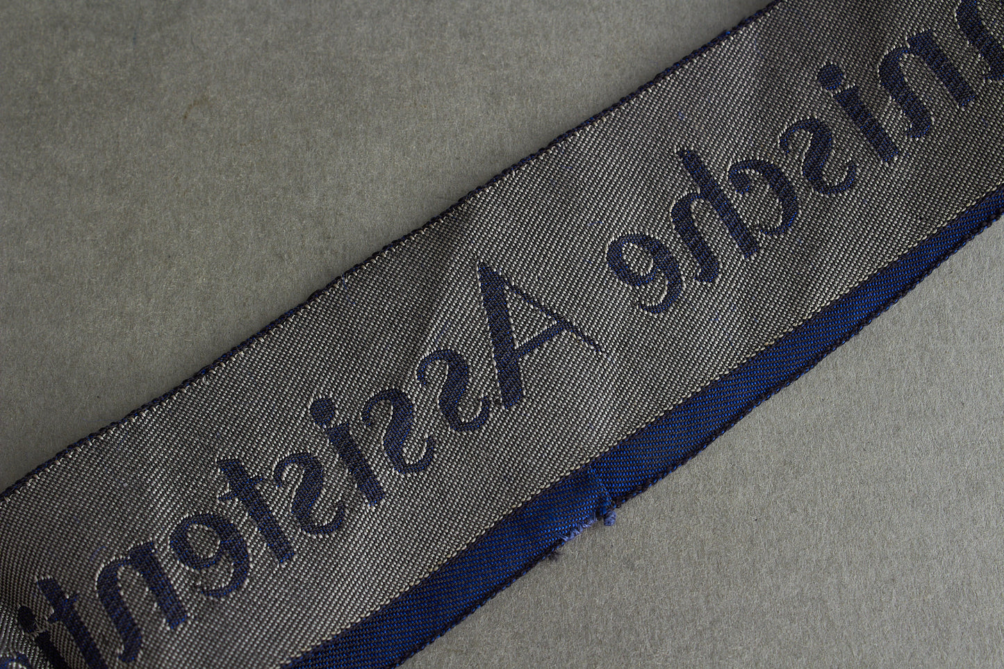Luftwaffe "Technische Assistentin" Cuff Title. Tunic removed. Original.