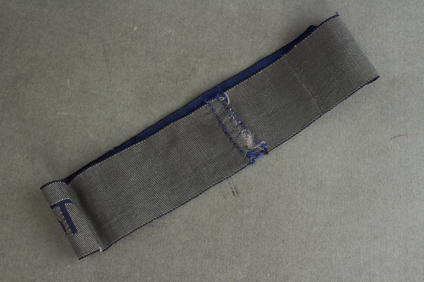 Luftwaffe "Technische Assistentin" Cuff Title. Tunic removed. Original.