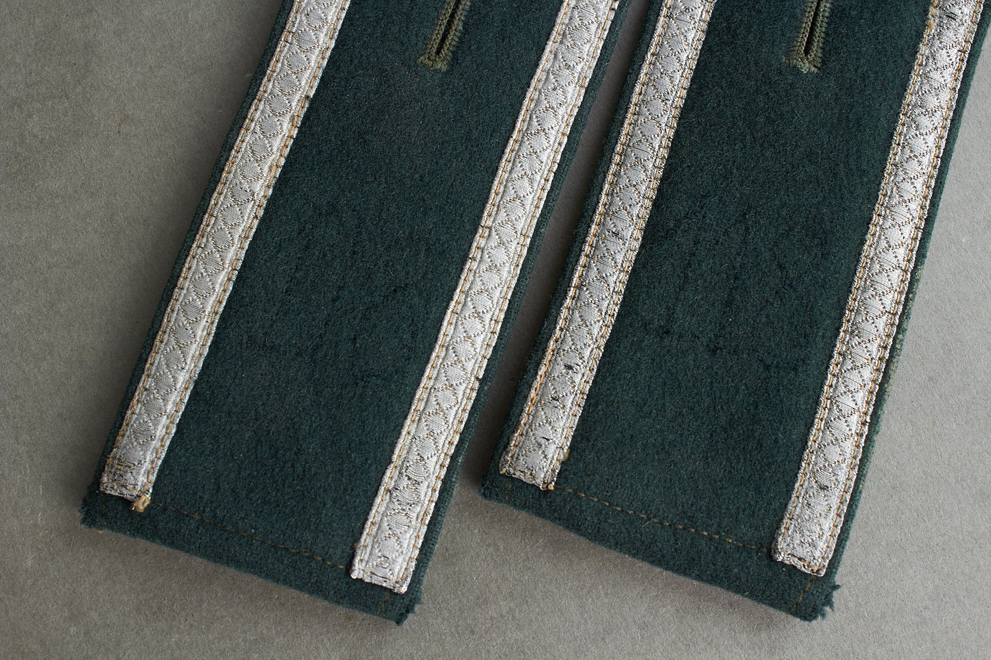 Early Wehrmacht "Infanterie" Shoulder Boards. "Slip on". Matching pair. Original.