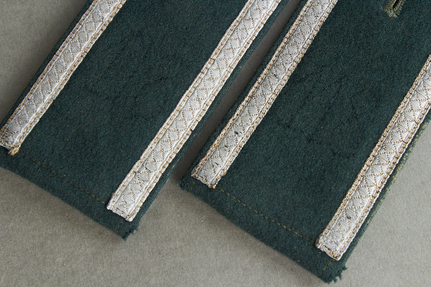 Early Wehrmacht "Infanterie" Shoulder Boards. "Slip on". Matching pair. Original.
