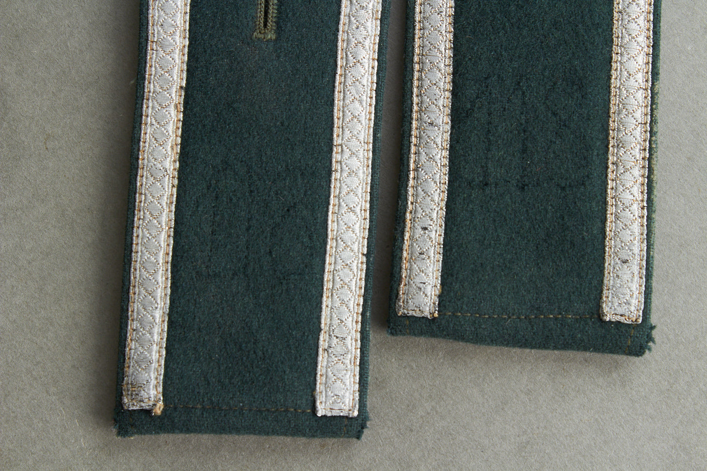 Early Wehrmacht "Infanterie" Shoulder Boards. "Slip on". Matching pair. Original.