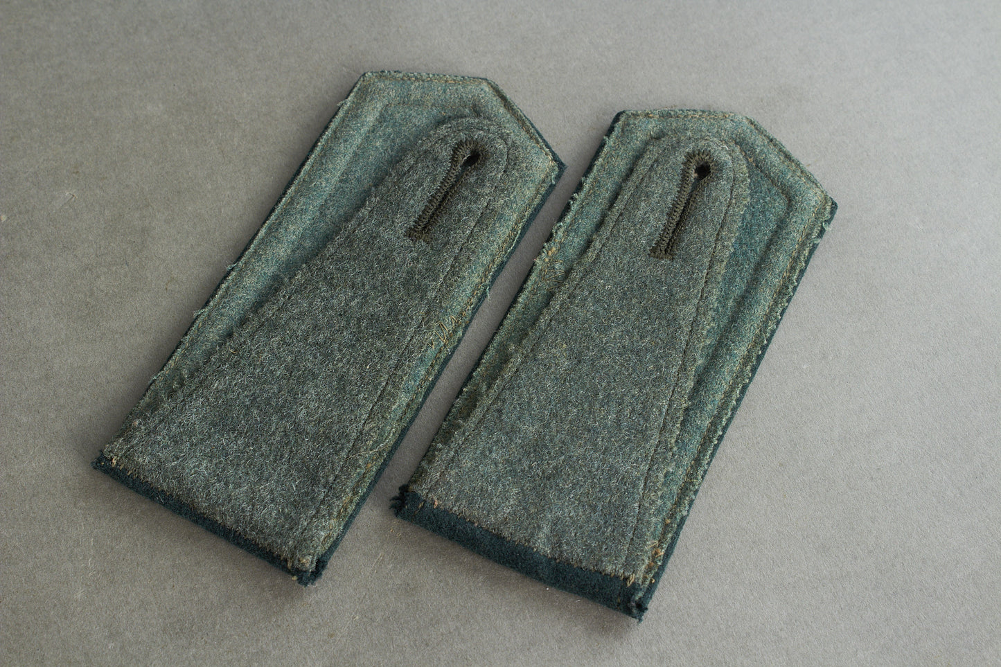 Early Wehrmacht "Infanterie" Shoulder Boards. "Slip on". Matching pair. Original.