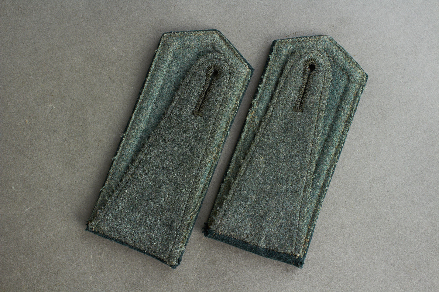 Early Wehrmacht "Infanterie" Shoulder Boards. "Slip on". Matching pair. Original.