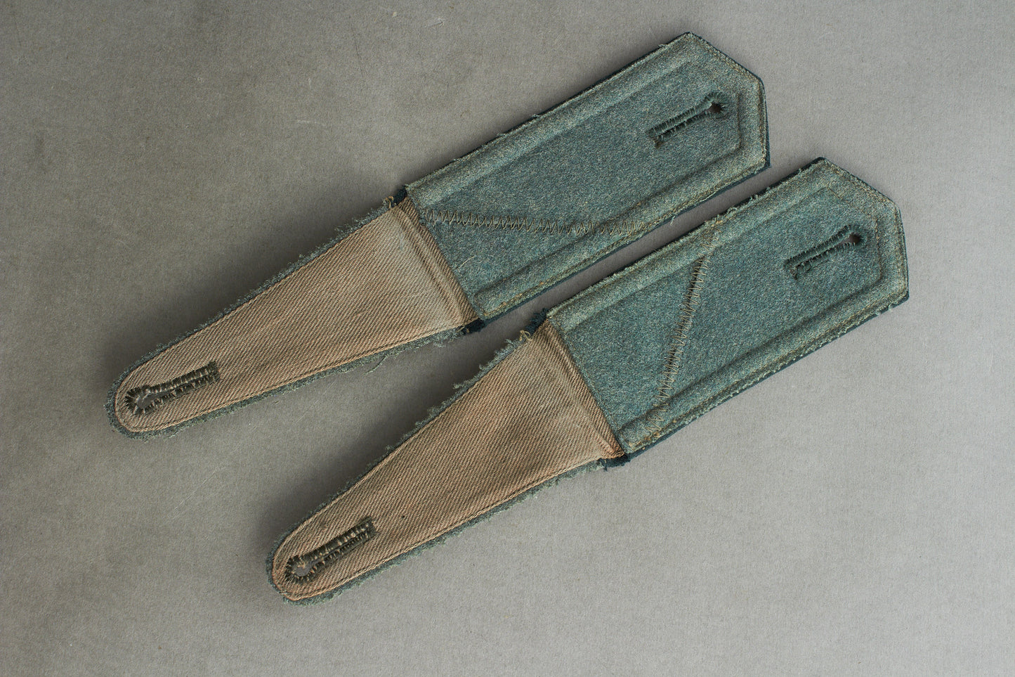 Early Wehrmacht "Infanterie" Shoulder Boards. "Slip on". Matching pair. Original.