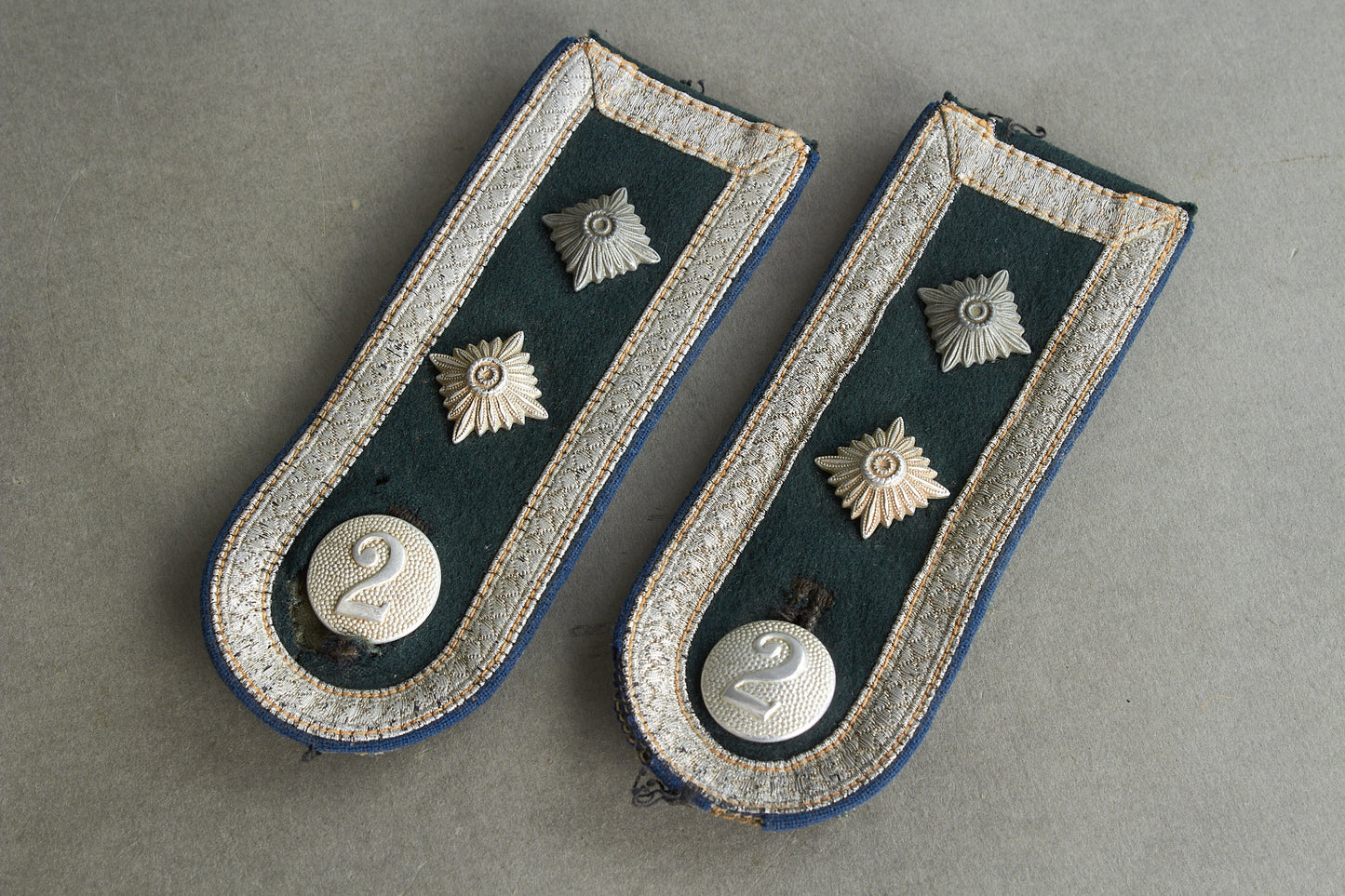Wehrmacht "Sanitäter" Shoulder Boards. "Slip on". Matching pair. Original.