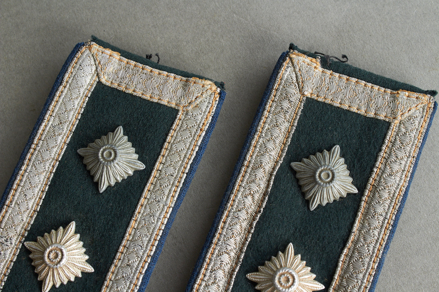 Wehrmacht "Sanitäter" Shoulder Boards. "Slip on". Matching pair. Original.