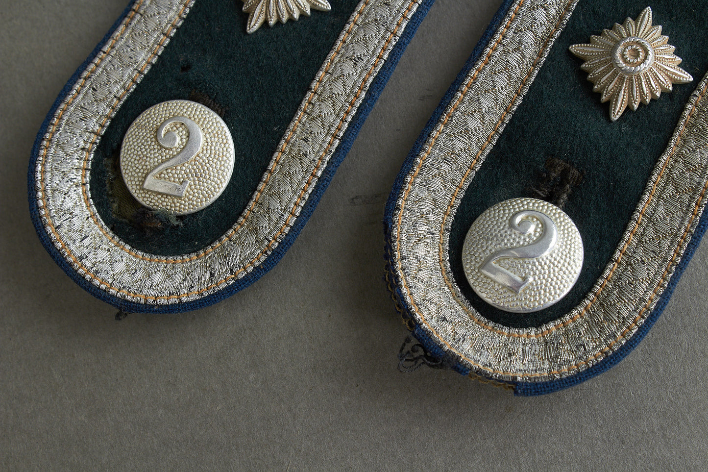 Wehrmacht "Sanitäter" Shoulder Boards. "Slip on". Matching pair. Original.