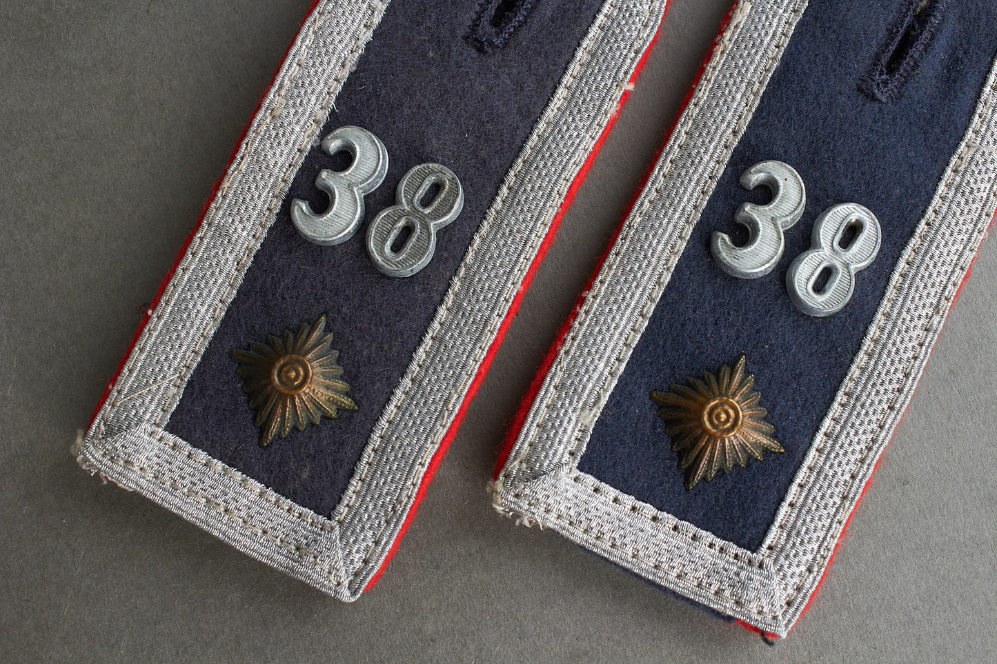 Luftwaffe "Flakartillerie" Shoulder Boards. "Slip on". Matching pair. Original.