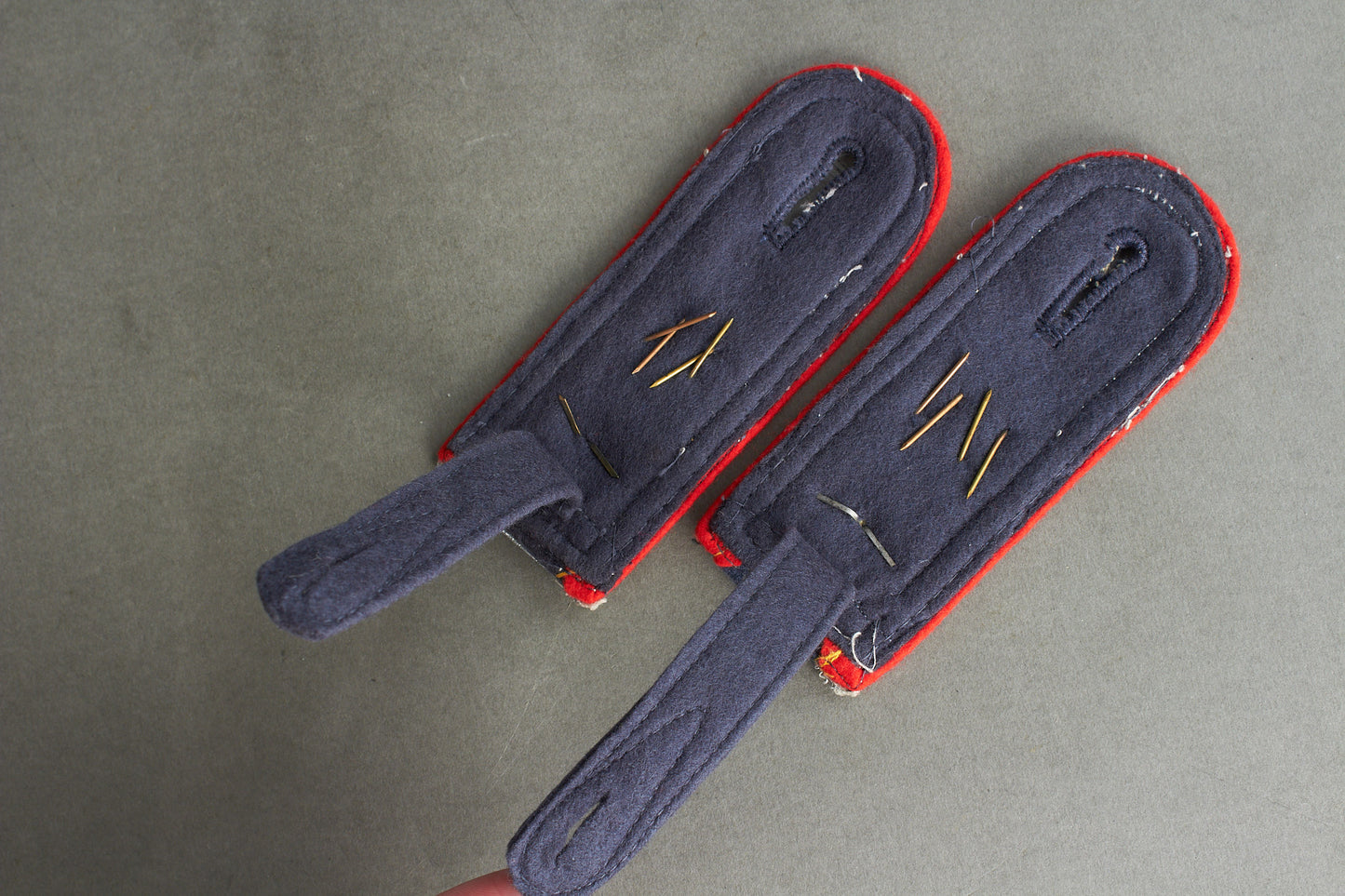 Luftwaffe "Flakartillerie" Shoulder Boards. "Slip on". Matching pair. Original.