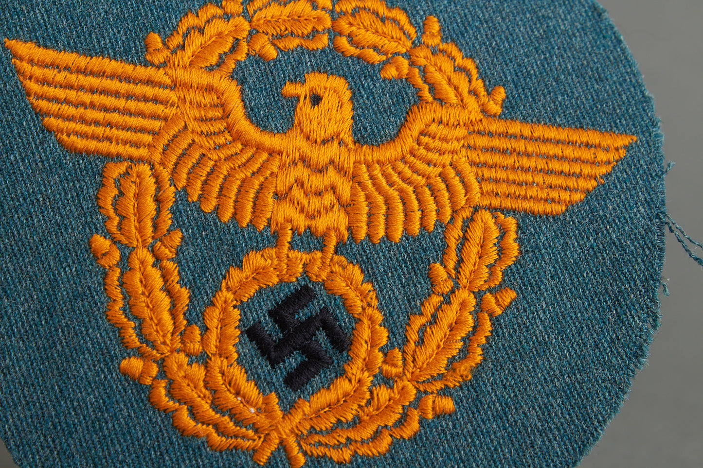 Polizei Feldgendarmerie "Ärmeladler" Sleeve Eagle. Rare. Original.