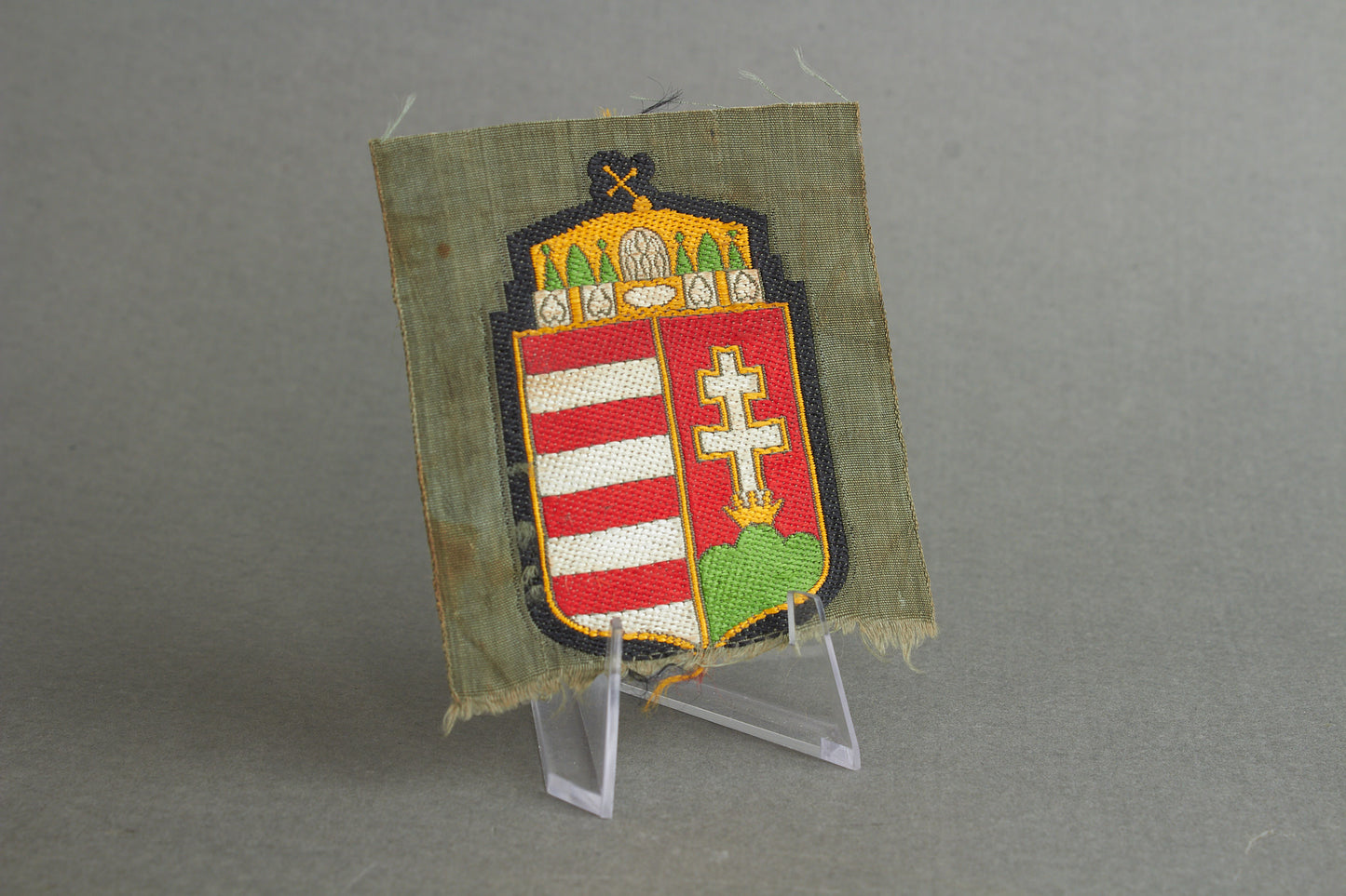 Wehrmacht Hungarian Volunteer Shield. Original.