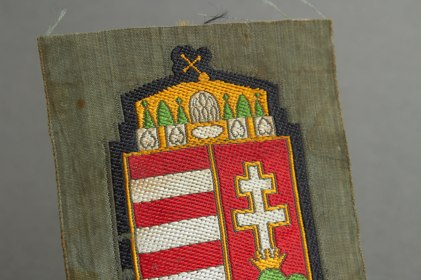 Wehrmacht Hungarian Volunteer Shield. Original.
