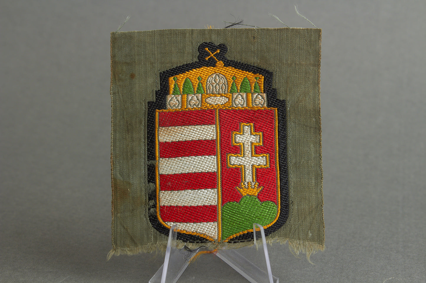 Wehrmacht Hungarian Volunteer Shield. Original.