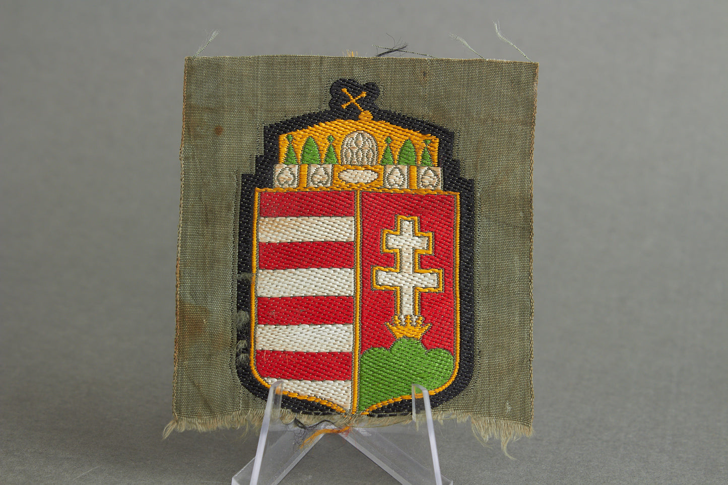 Wehrmacht Hungarian Volunteer Shield. Original.
