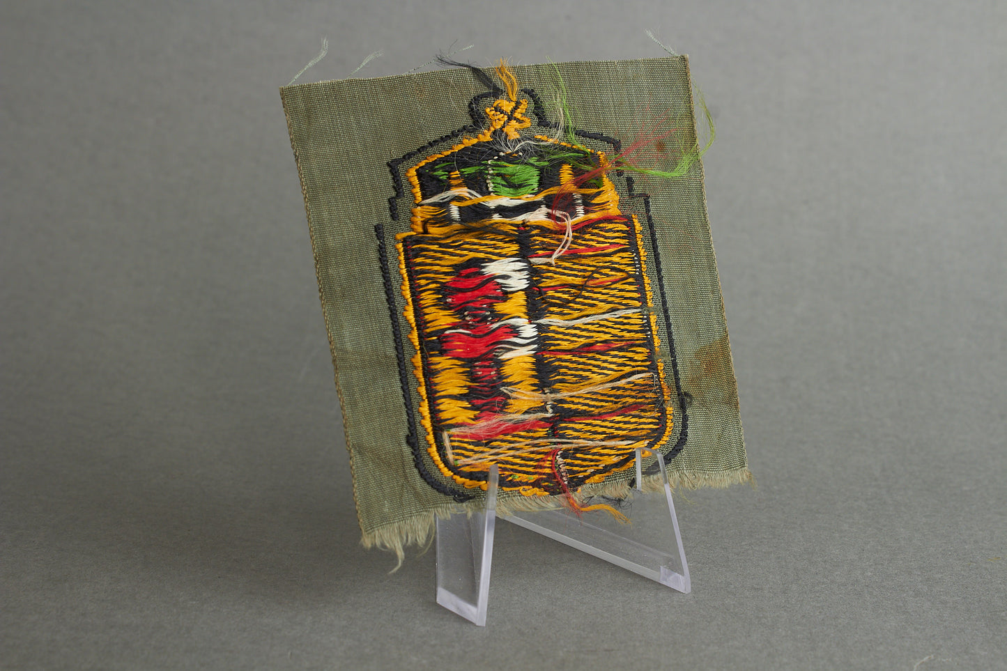 Wehrmacht Hungarian Volunteer Shield. Original.