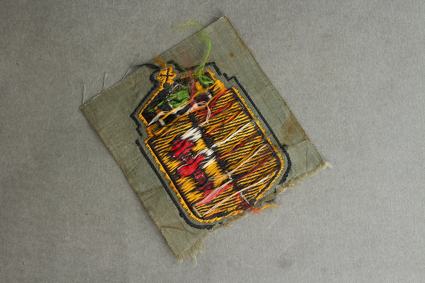 Wehrmacht Hungarian Volunteer Shield. Original.
