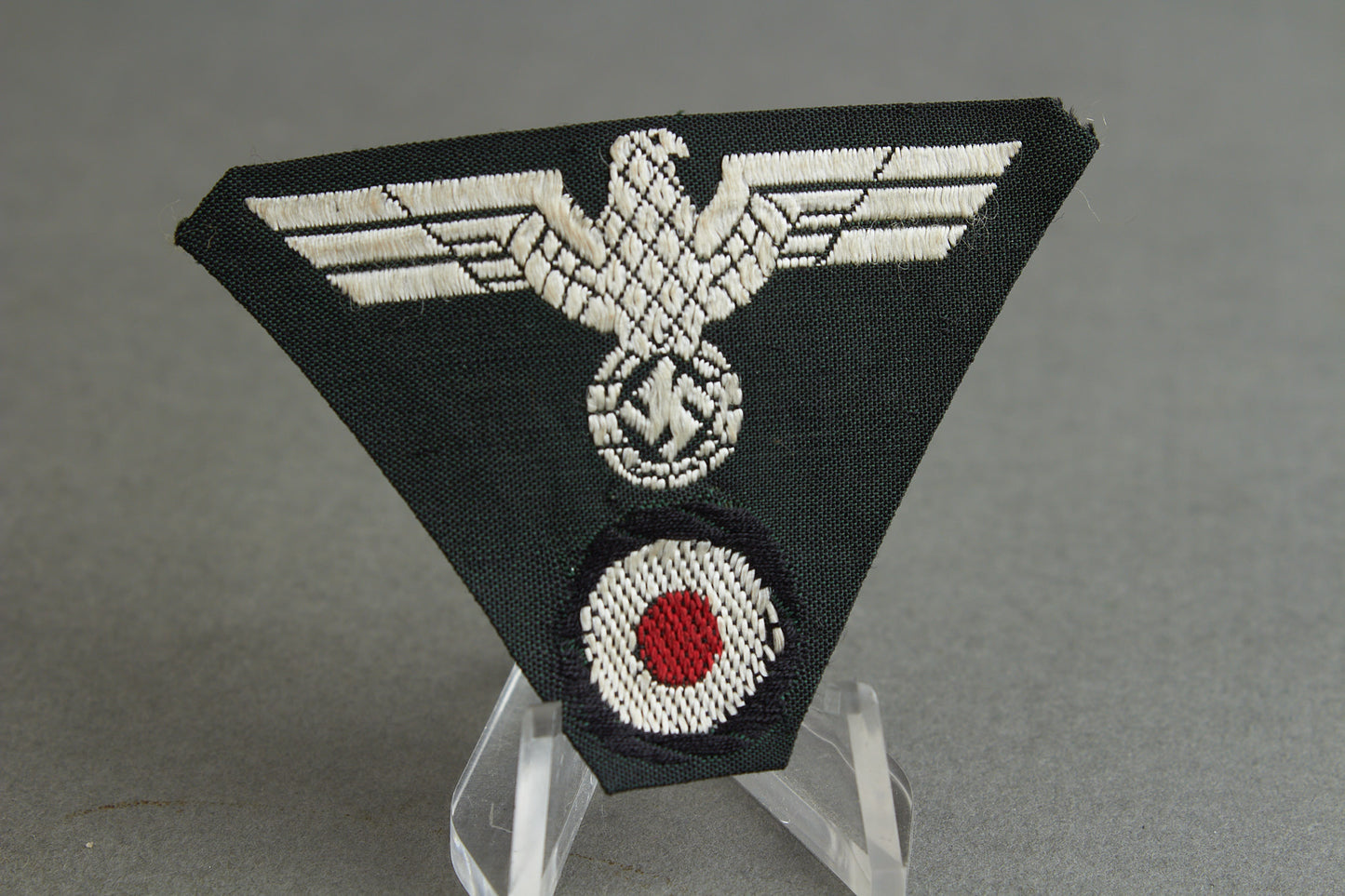 Belgian made Wehrmacht M43 "Mützen Adler" Cap Eagle. Original.