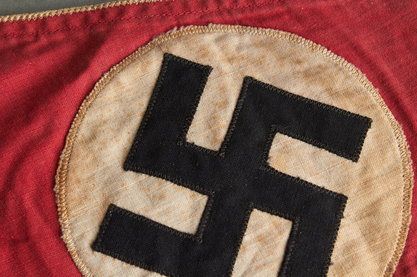 Early NSDAP "Wimpel" Pennant. Double Sided. Rare. Original.