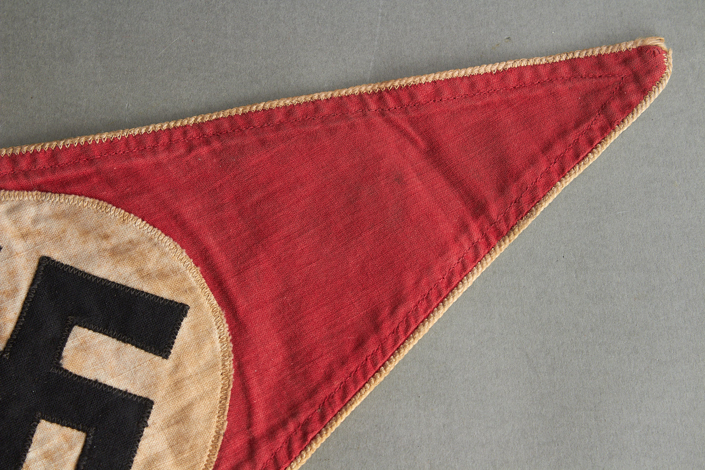 Early NSDAP "Wimpel" Pennant. Double Sided. Rare. Original.