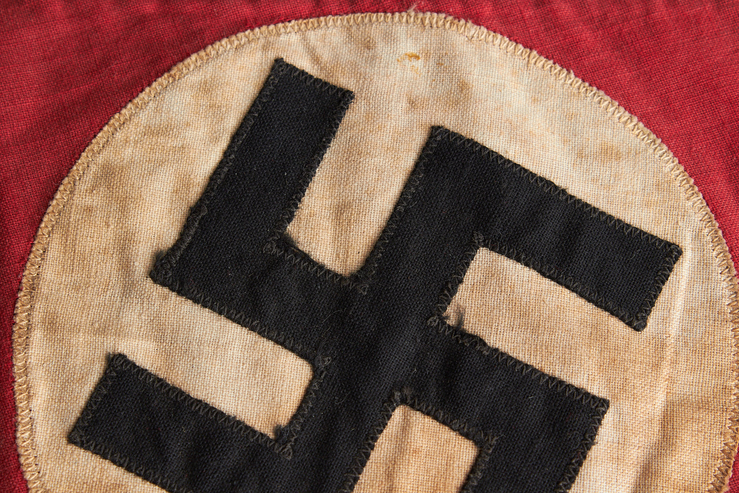 Early NSDAP "Wimpel" Pennant. Double Sided. Rare. Original.