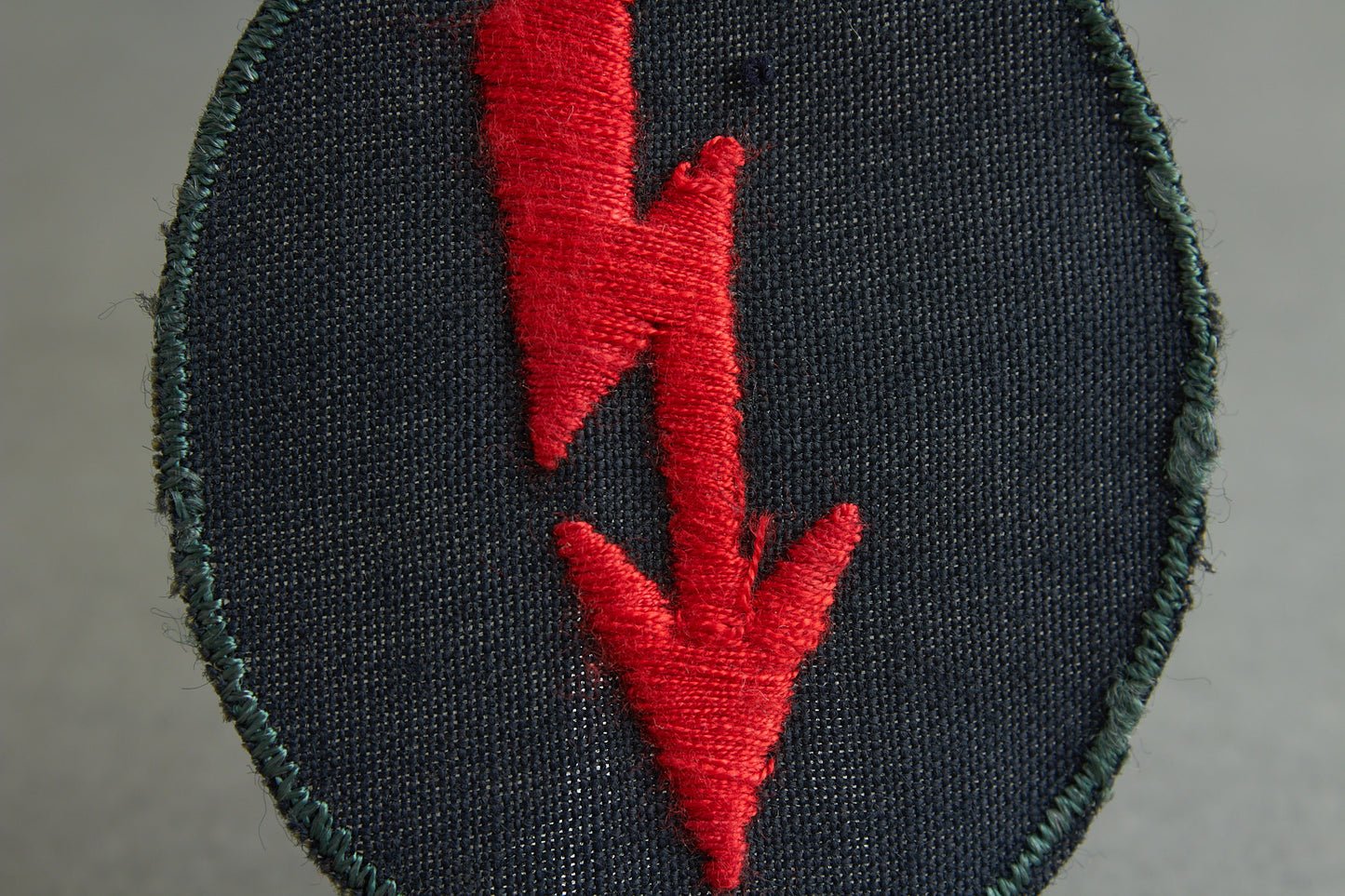Wehrmacht Ärmelabzeichen "Funker". Original.