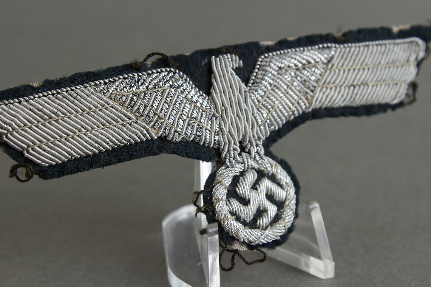 Wehrmacht Officer Breast Eagle. Tunic Removed. Original.