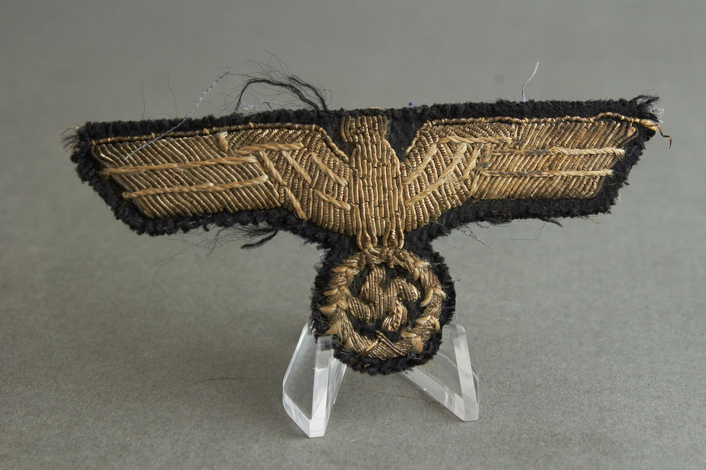 Early "Left-Facing"-Variant Wehrmacht Panzer Officer (Black) Breat Eagle "Brustadler" RARE! Original.