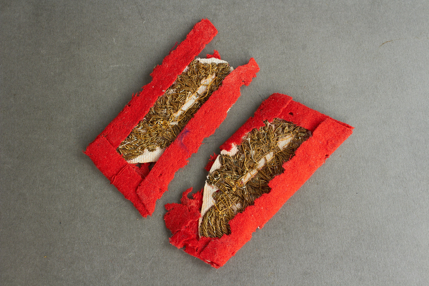 Wehrmacht General Collar tabs. Matching pair. Original.